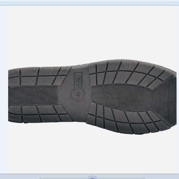 Men's Eddie Bauer WestHaven Suede Slippers Gray Size M 8-9 Memory Foam New - Picture 2 of 5